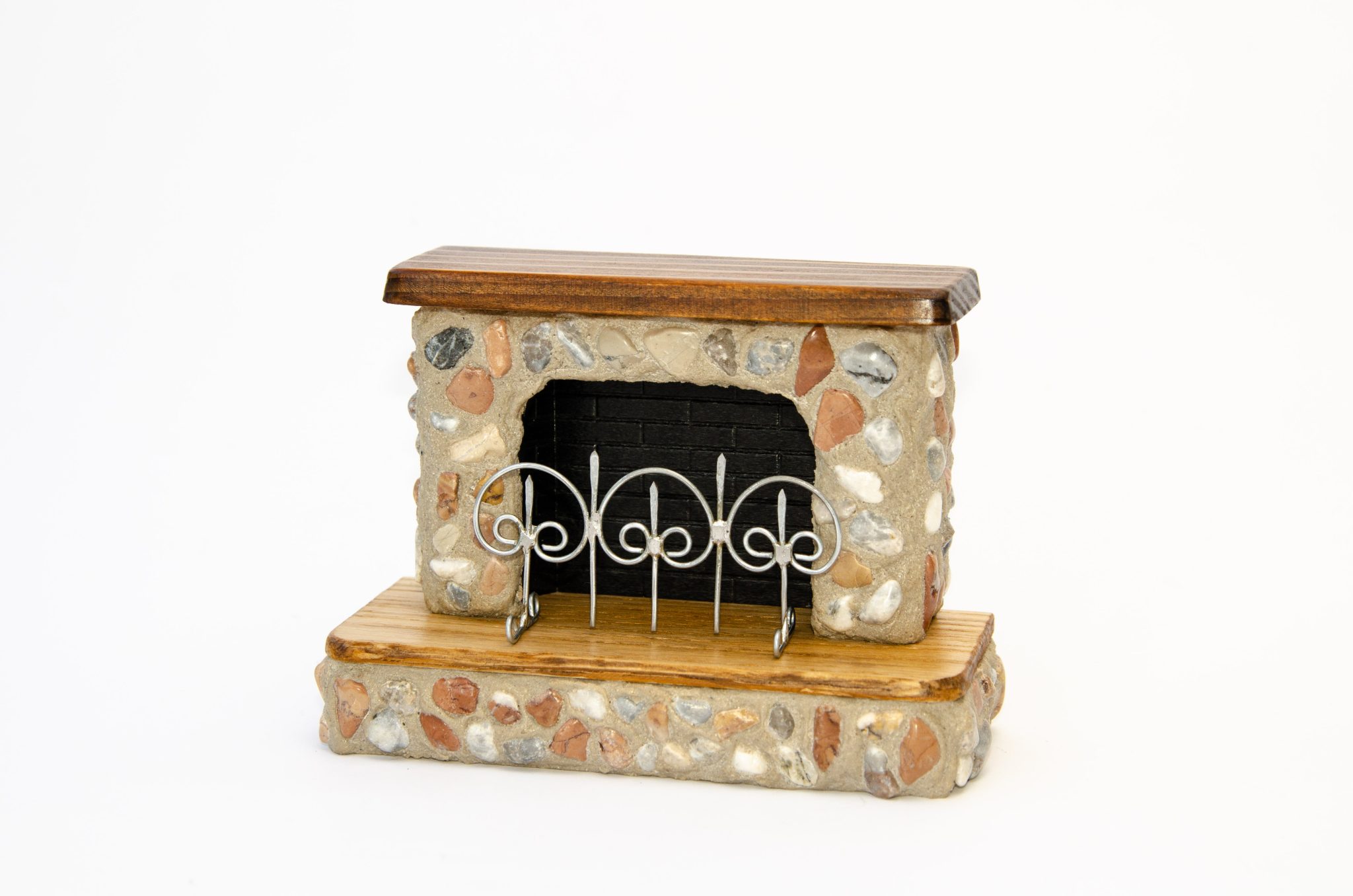 DSC_9506 Камин с деревянной столешницей