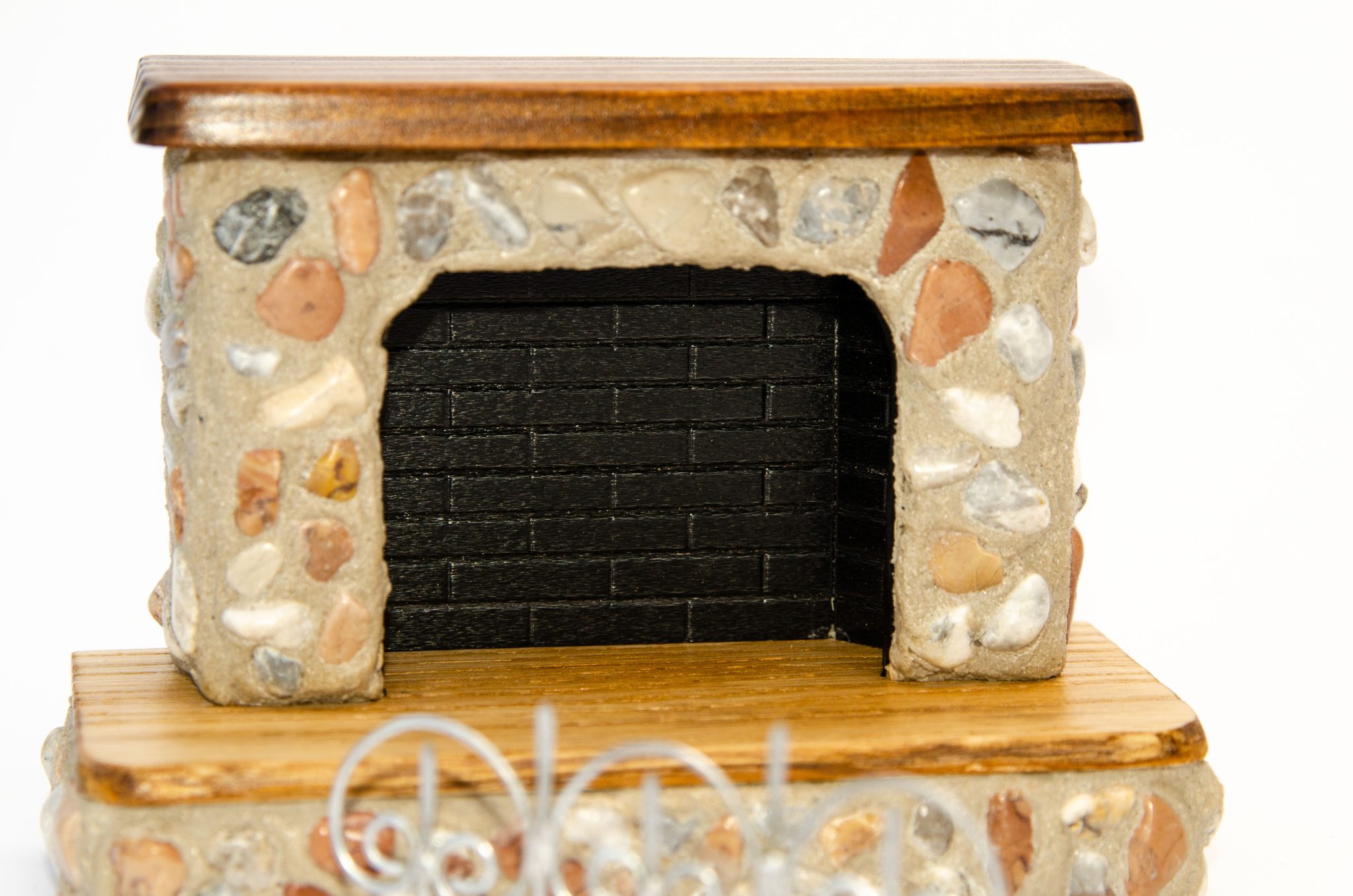 DSC_9512 Камин с деревянной столешницей