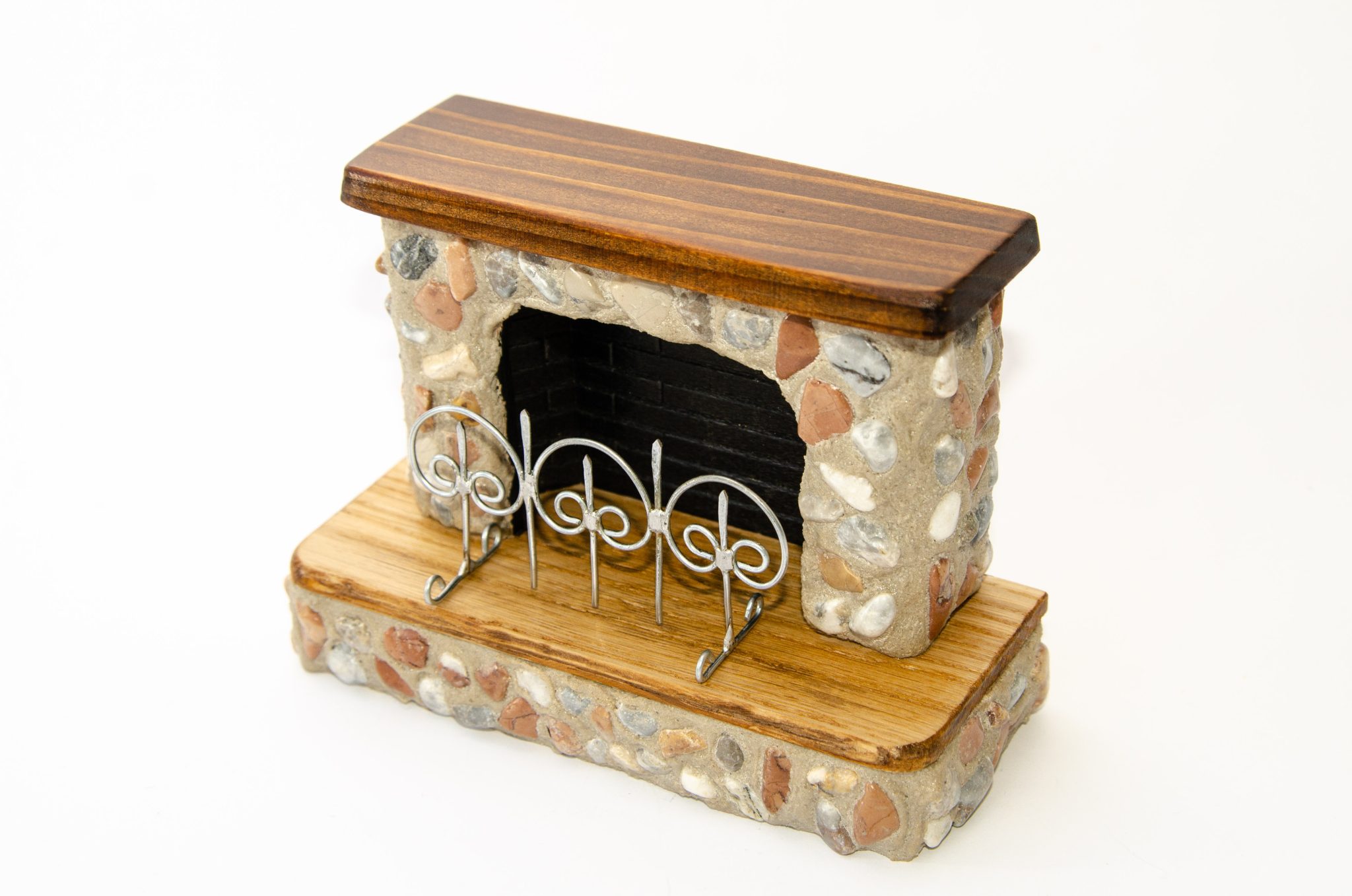 DSC_9524 Камин с деревянной столешницей