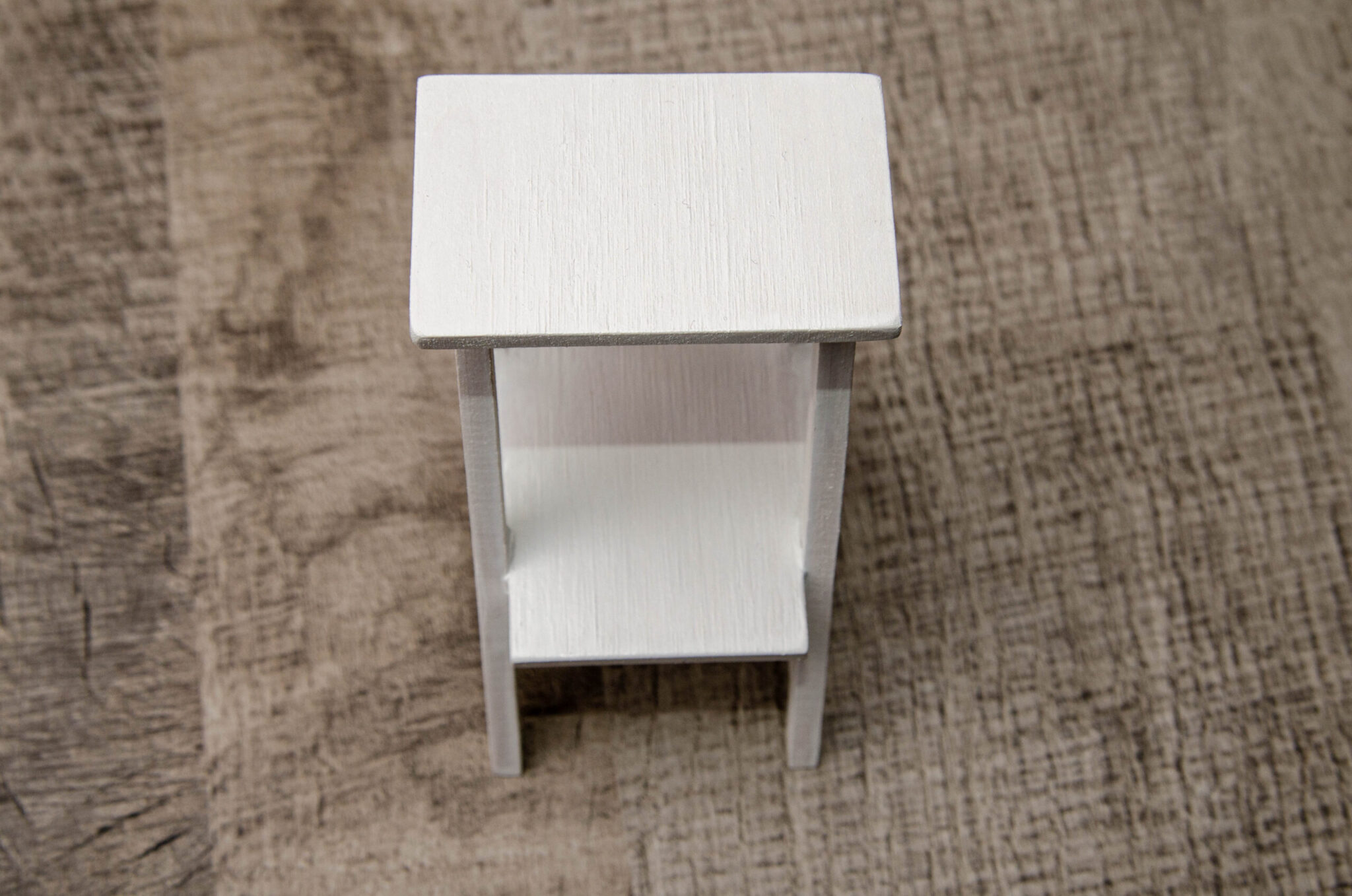 Белый Стойка-стеллаж Белый