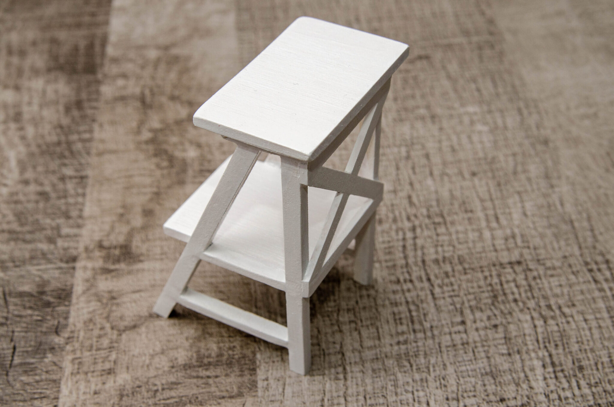 Белый Стойка-стеллаж. Белый