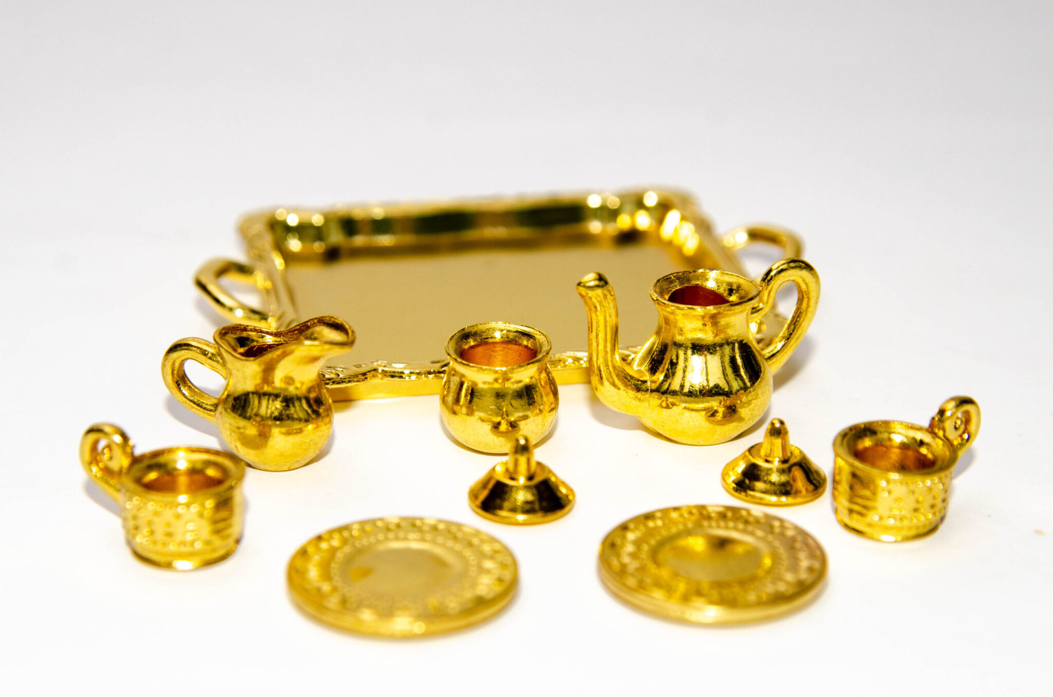 Чайный сервиз металлический Чайный сервиз металлический