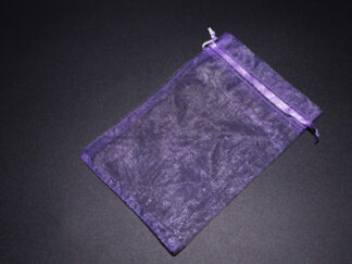 Подарочные мешочки из органзы. Цвет фиолет. 11х16см
