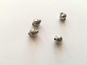 Заготовки для браслетов металлические. Цвет "античное серебро". 12мм