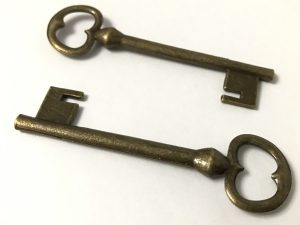 Металевий ключик. 70х20мм