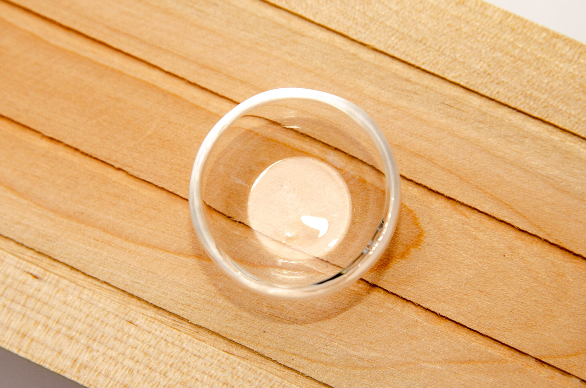 Чаша стеклянная прозрачная Чаша стеклянная прозрачная