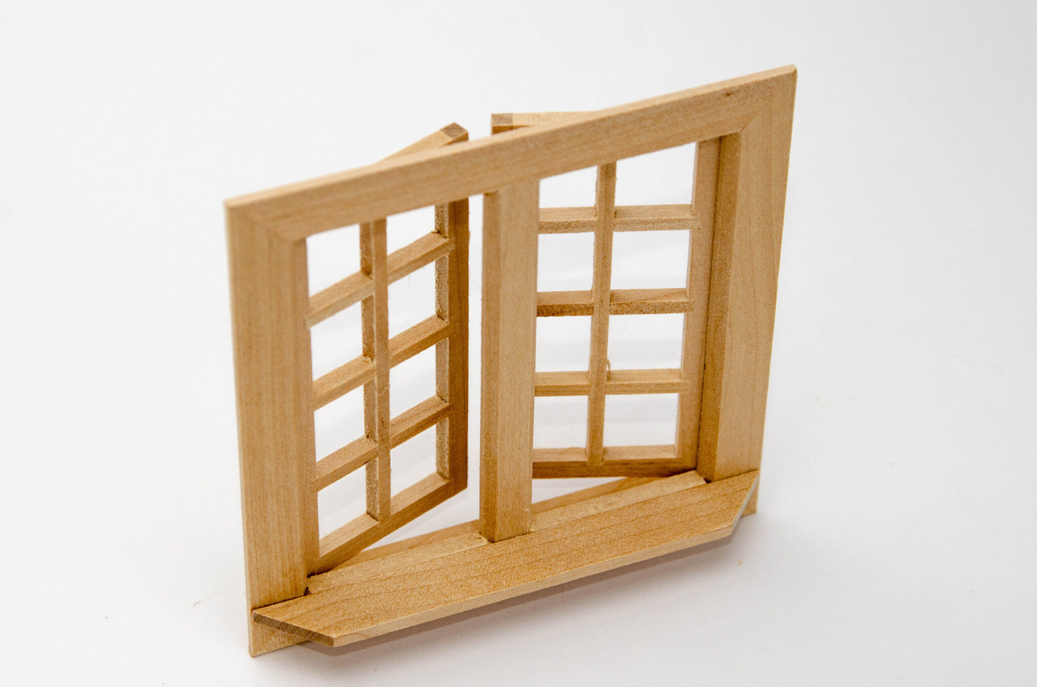 Окно двустворчатое 16 секций