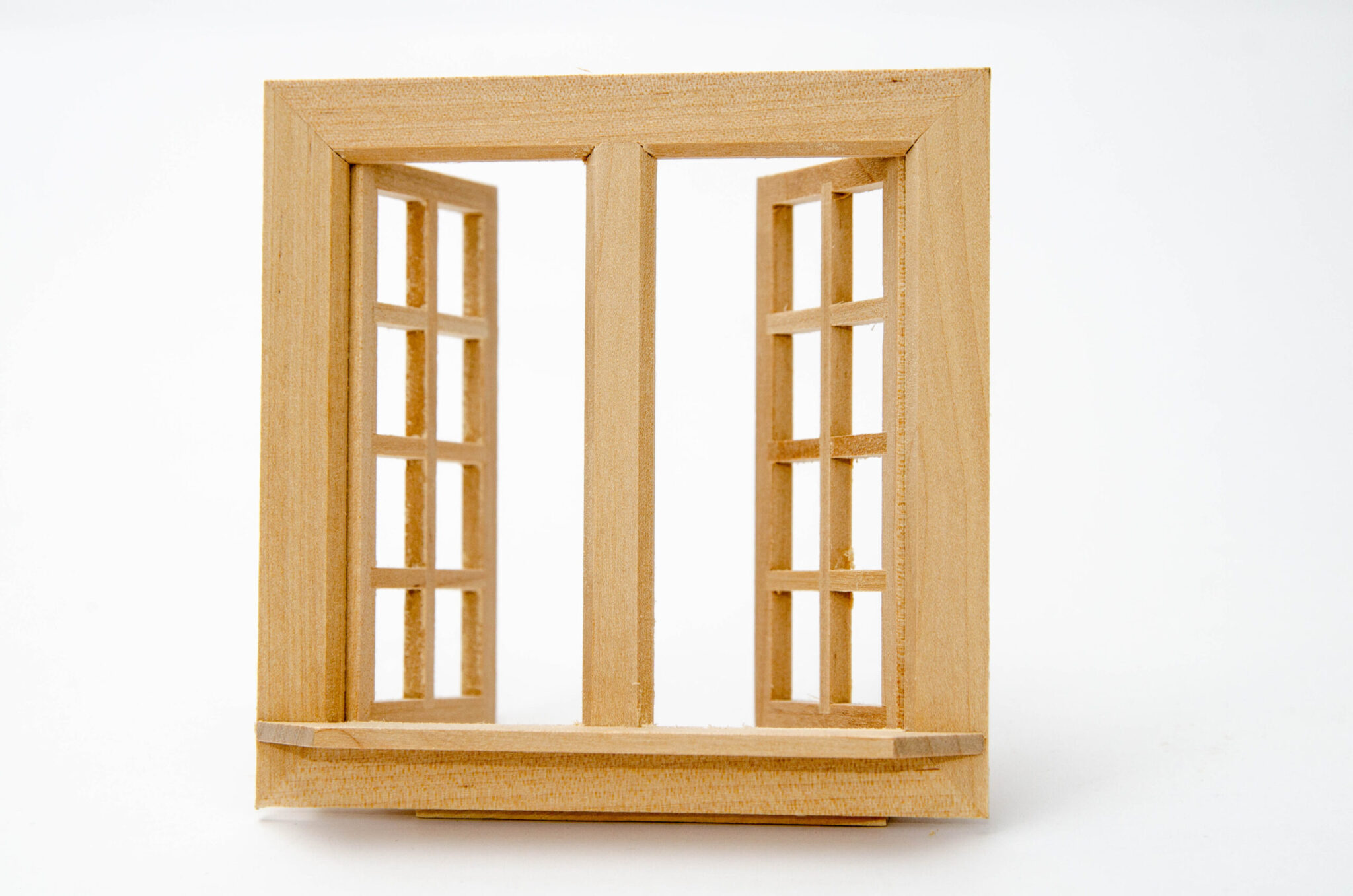 Окно двустворчатое 16 секций