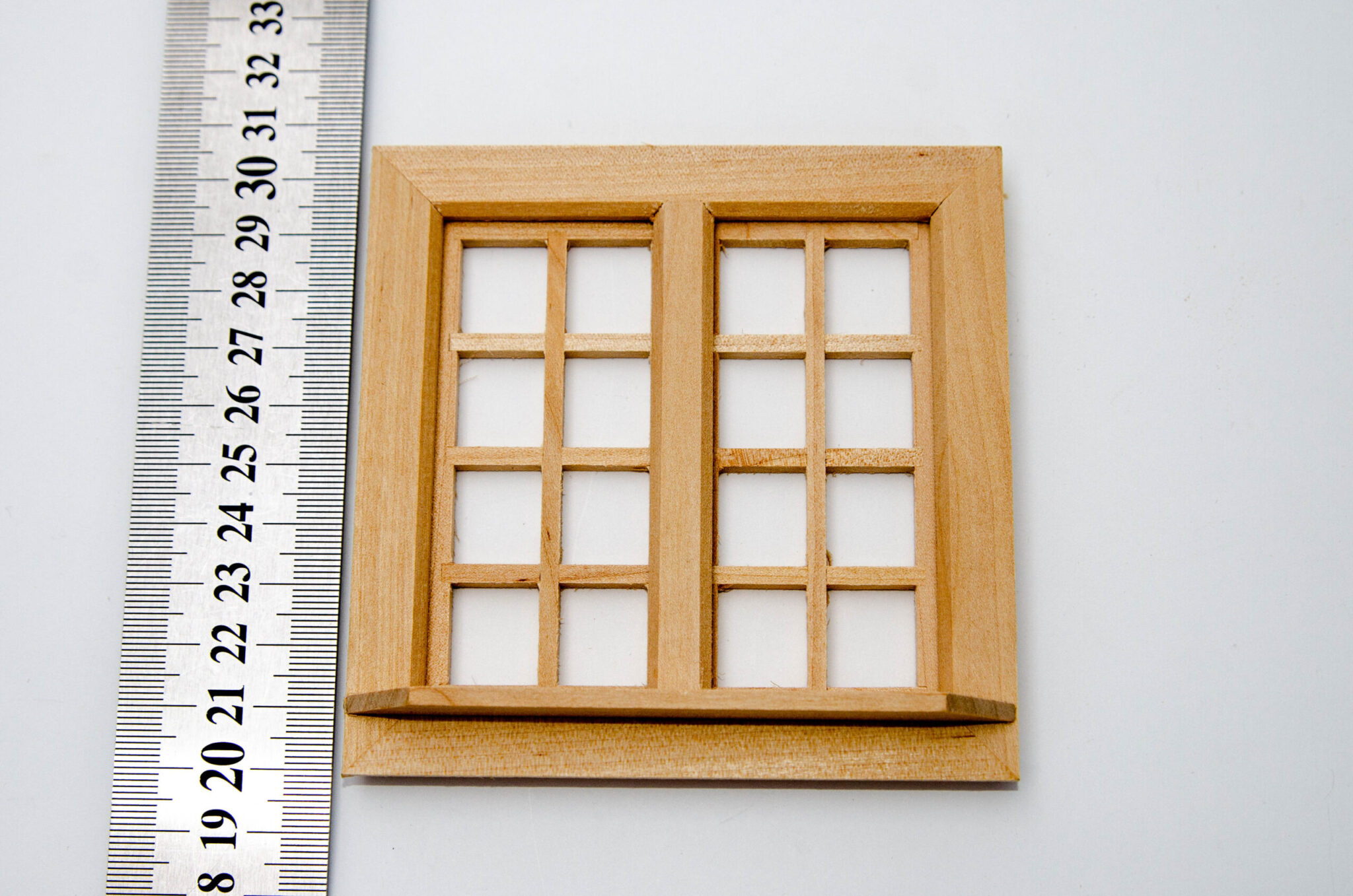 Окно двустворчатое 16 секций