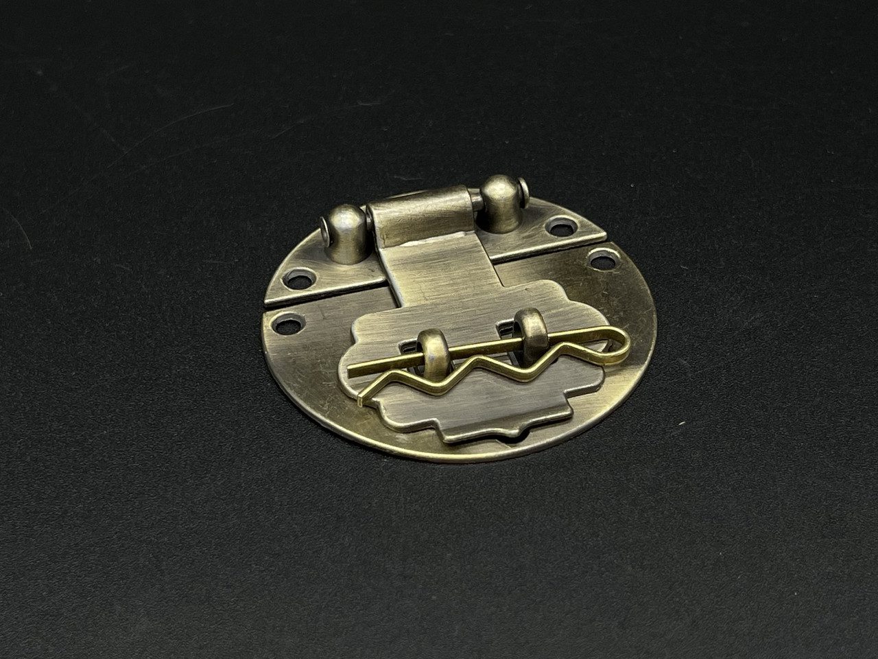 Замок накладниї литий. Якість. “Стара латунь”. 50х50мм